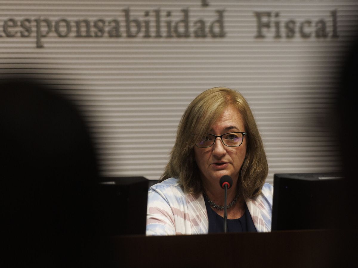 Foto: La presidenta de la AIReF, Cristina Herrero. (EFE/Sergio Pérez)