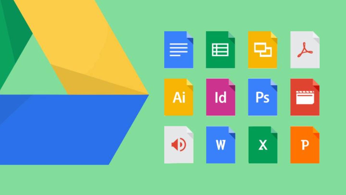 Las diferentes aplicaciones que ofrece Google Drive