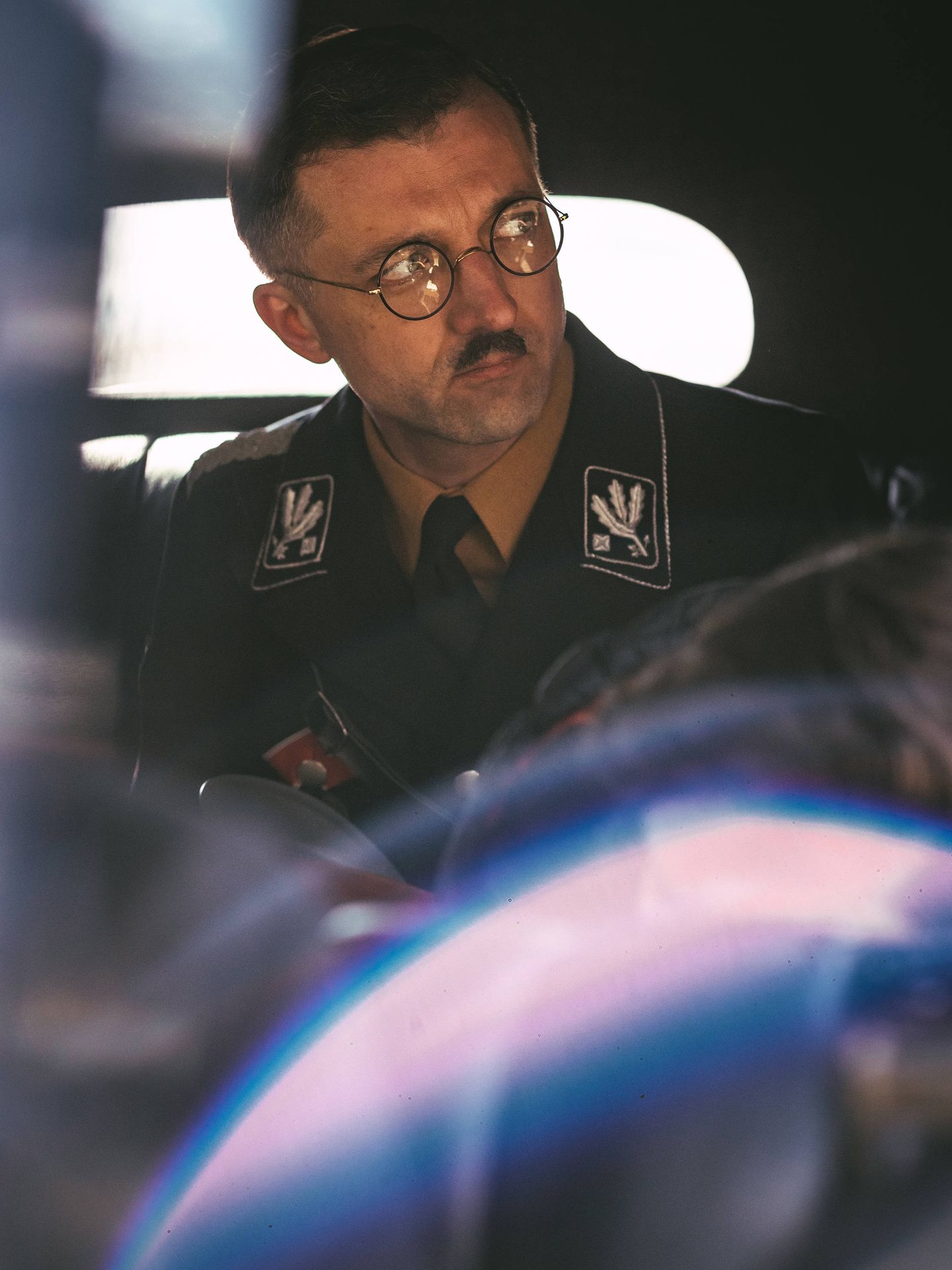 Ruslanas Golubovas en el papel de Himmler. (Movistar  )
