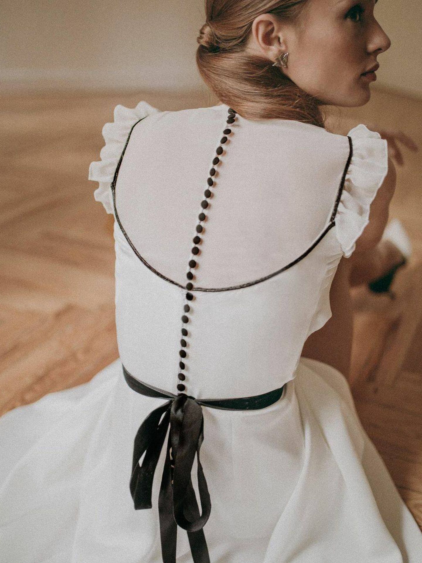 Un vestido de novia de Cherubina. (Instagram/@cherubinaatelier)