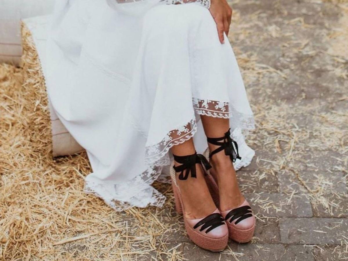 Zapatos de novia con plataforma: confort, y tendencia a tus