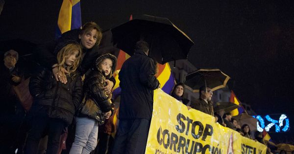 Foto: Las marchas por la Dignidad protestan contra la corrupción en España. (Gtres)