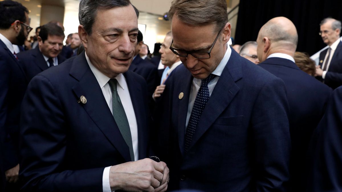 Alemania da marcha atrás en sus ataques al BCE y Weidmann pide perdón a Draghi