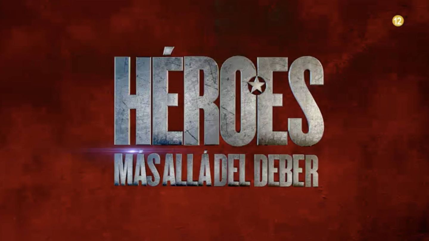 Logotipo del docu-reality 'Héroes, más allá del deber'.