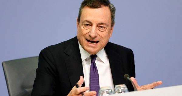 Foto: Mario Draghi, presidente del BCE. (EFE)