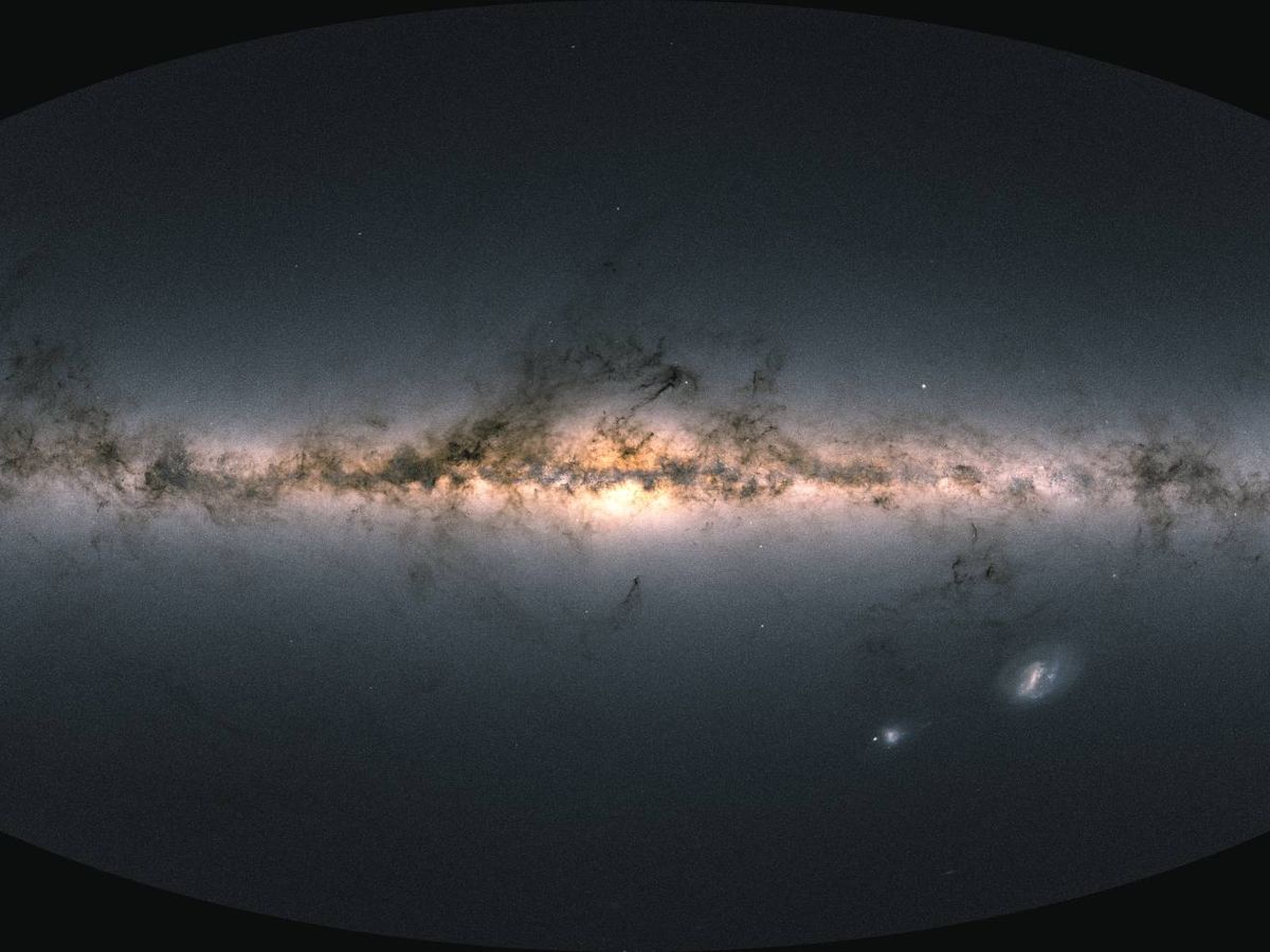 Foto: Así es el mapa en 3D más completo de la Vía Láctea. (ESA)