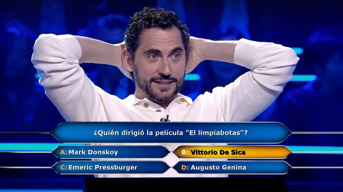La pregunta que pone contra las cuerdas a Paco León en 'El millonario': "¡Ay Dios mío, que me voy!"