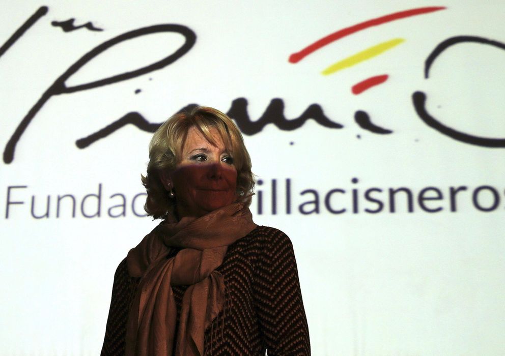 Foto: La presidenta del PP de Madrid, Esperanza Aguirre (EFE)