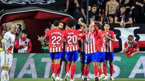 El Atlético de Madrid pasa por encima al Rayo Vallecano y la delantera muestra su mejor versión (0-7)