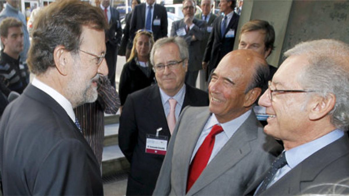 Botín se excusa ante Rajoy por apoyar en público a Zapatero