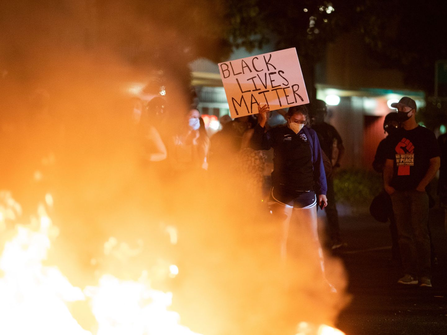 Protestas en Portland el 6 de septiembre de 2020. (Reuters)