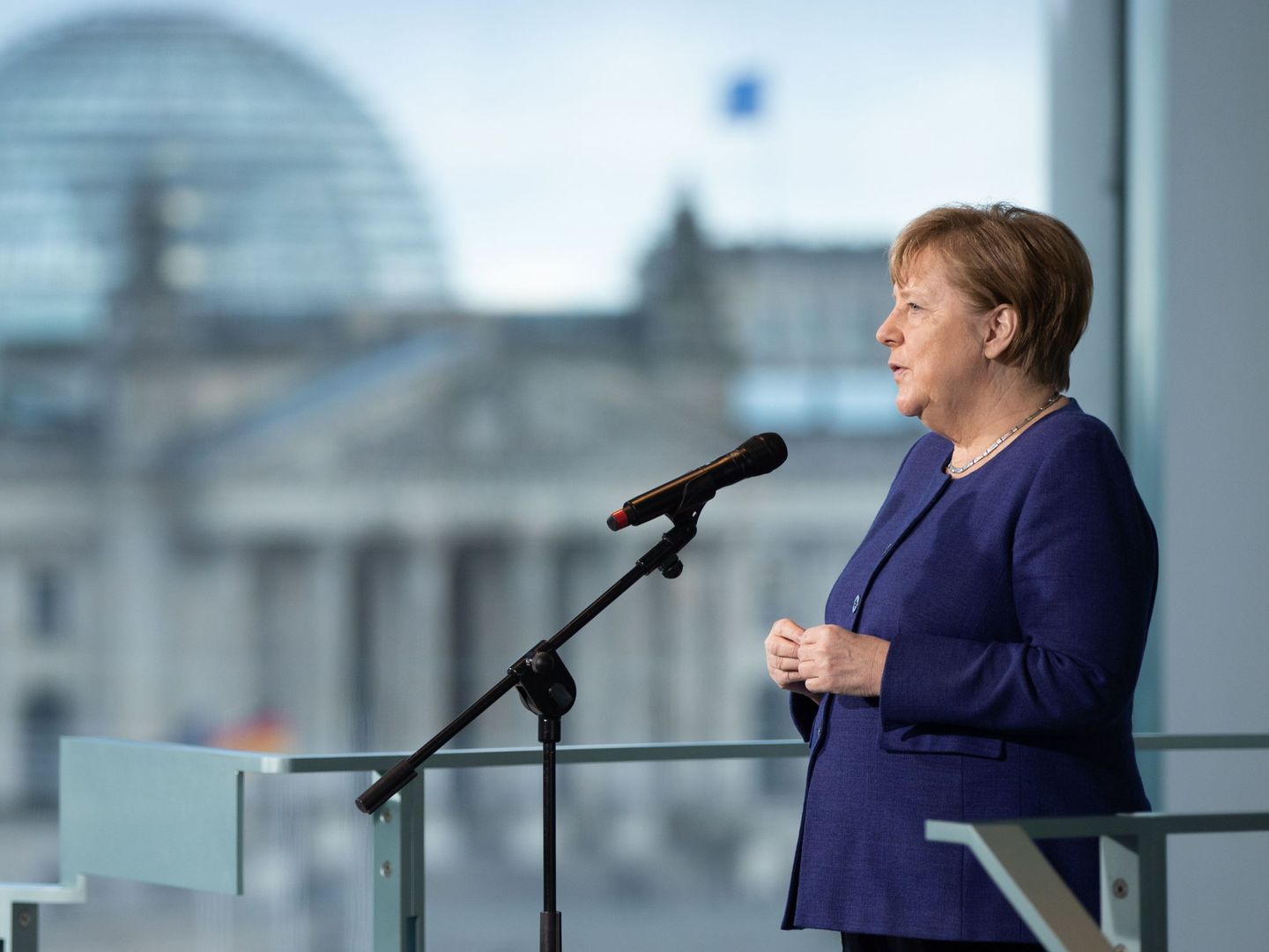 Angela Merkel, canciller alemana. (Reuters)
