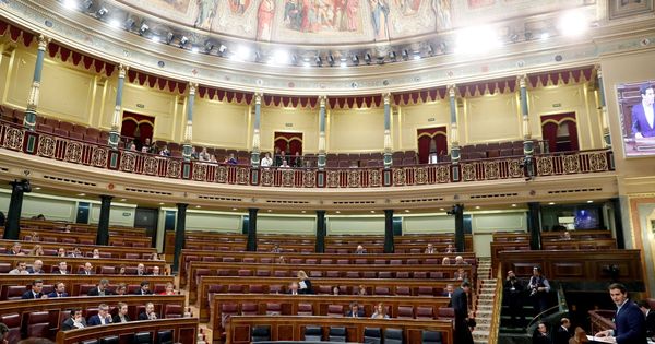 Foto: Pleno del Congreso de los Diputados. (EFE / Javier Lizón)