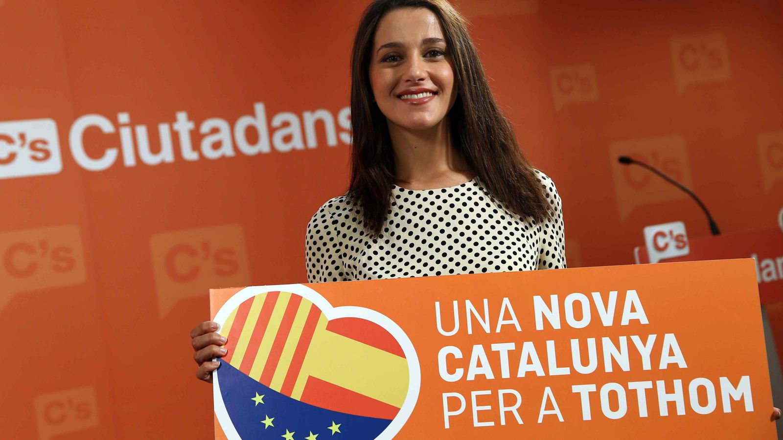 Foto:  La candidata de Ciutadans a la presidencia de la Generalitat, Inés Arrimadas. (EFE)