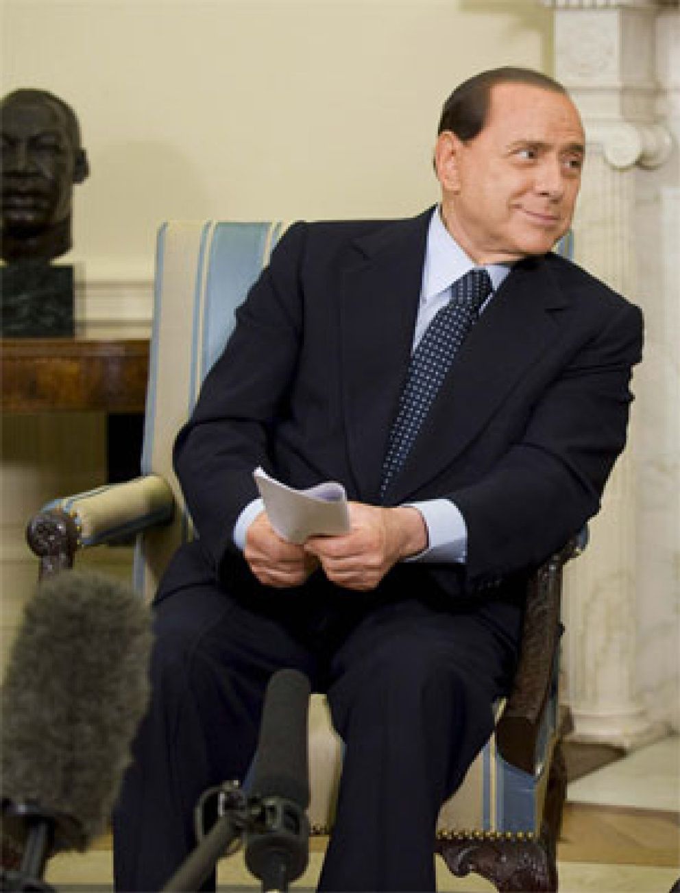 Foto: Berlusconi y Lario, próximos al acuerdo de divorcio