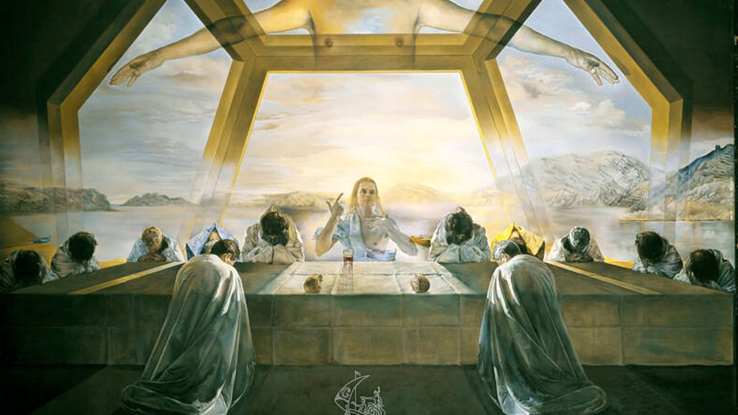 'El sacramento de la última cena', de Salvador Dalí, en la National Gallery of Arts de Washington