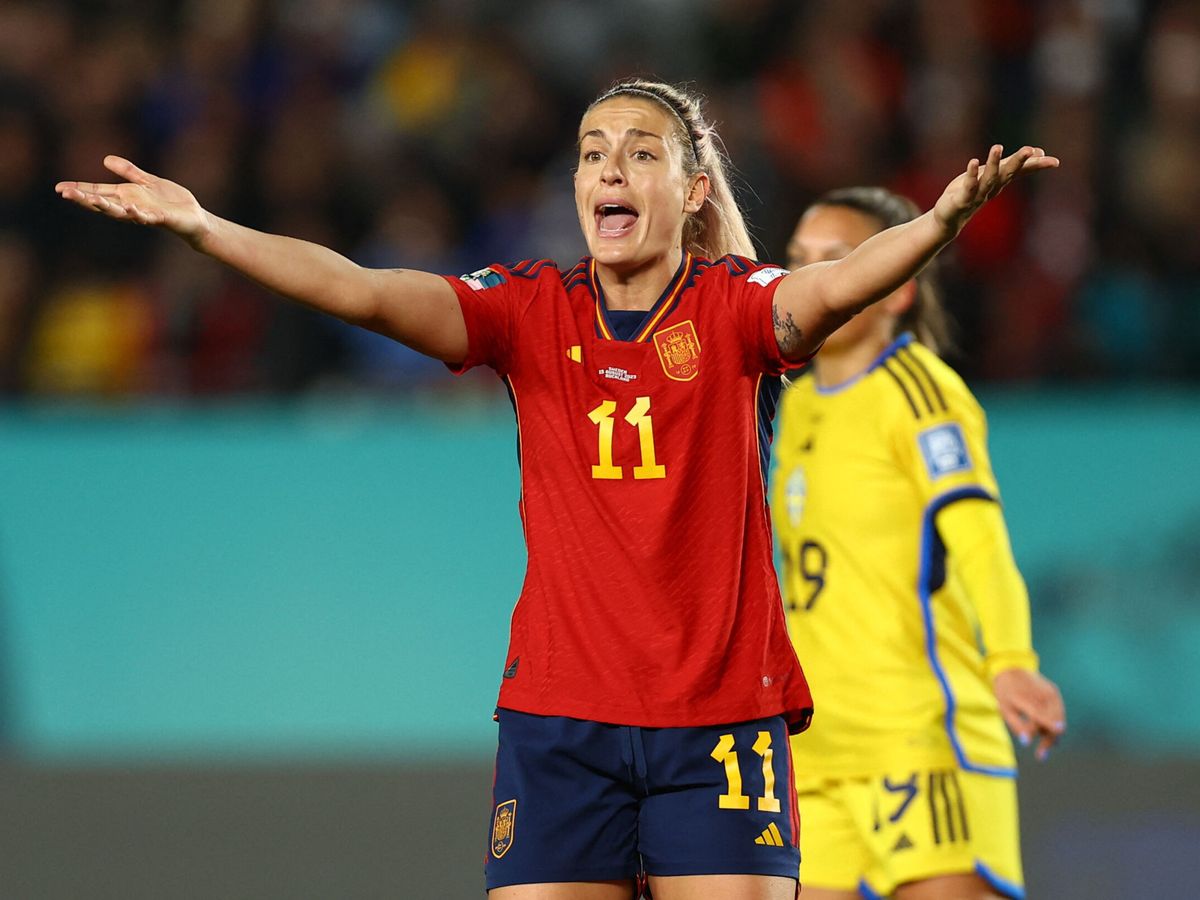 Foto: Alexia Putellas en el partido ante Suecia. (Reuters/Hannah Mckay)