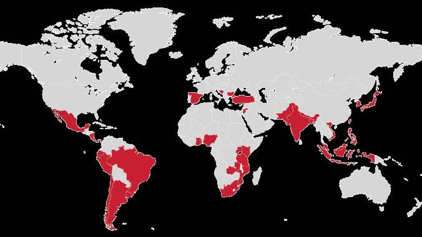 Países en los que han operado los BeagleBoyz. (Cisa)