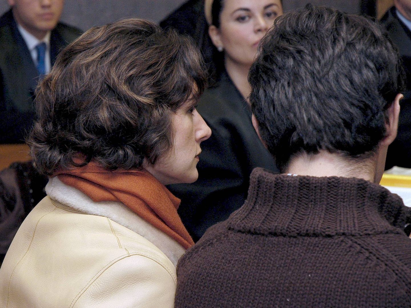 Telma Ortiz, durante la vista oral en los Juzgados de Toledo, donde demandó a decenas de medios. (EFE)