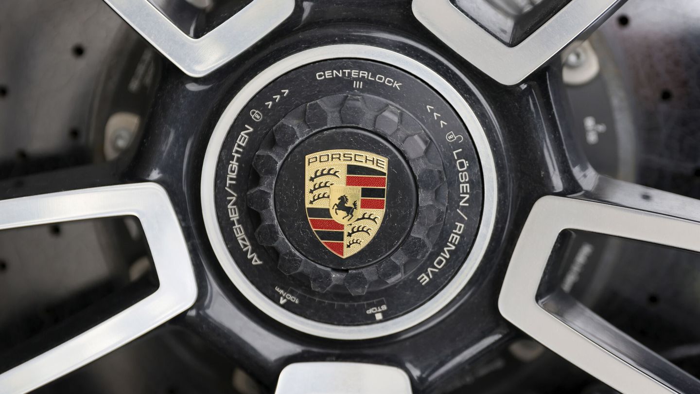 Logo de Porsche. 