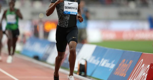 Foto: Caster Semenya corrió y ganó su última carrera de 800 el 3 de mayo en Doha (Qatar). (Reuters)