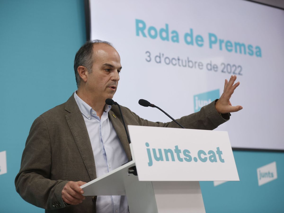 Foto: El secretario general de JxCat, Jordi Turull. (EFE/Toni Albir)