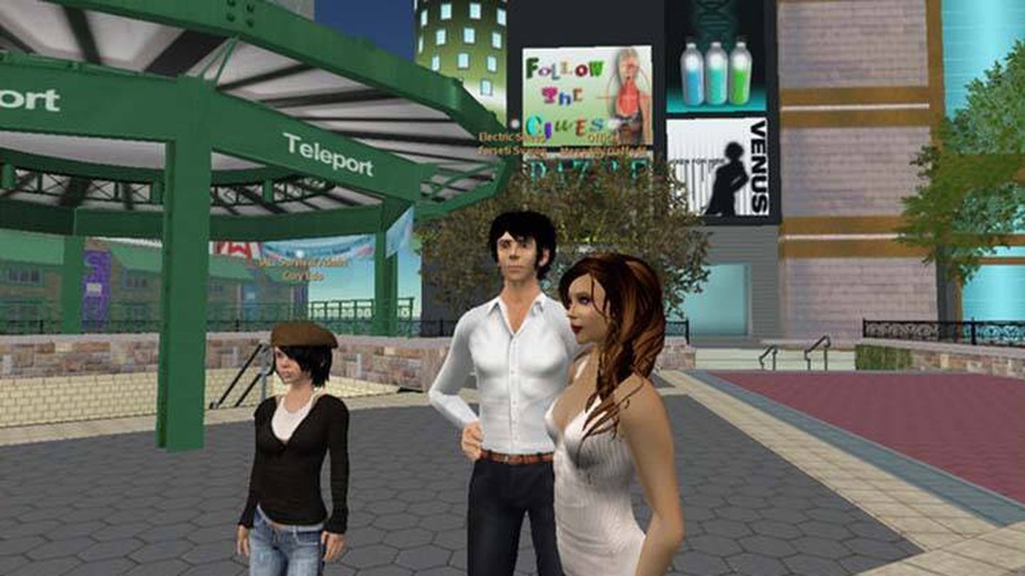 Imagen de Second Life. 