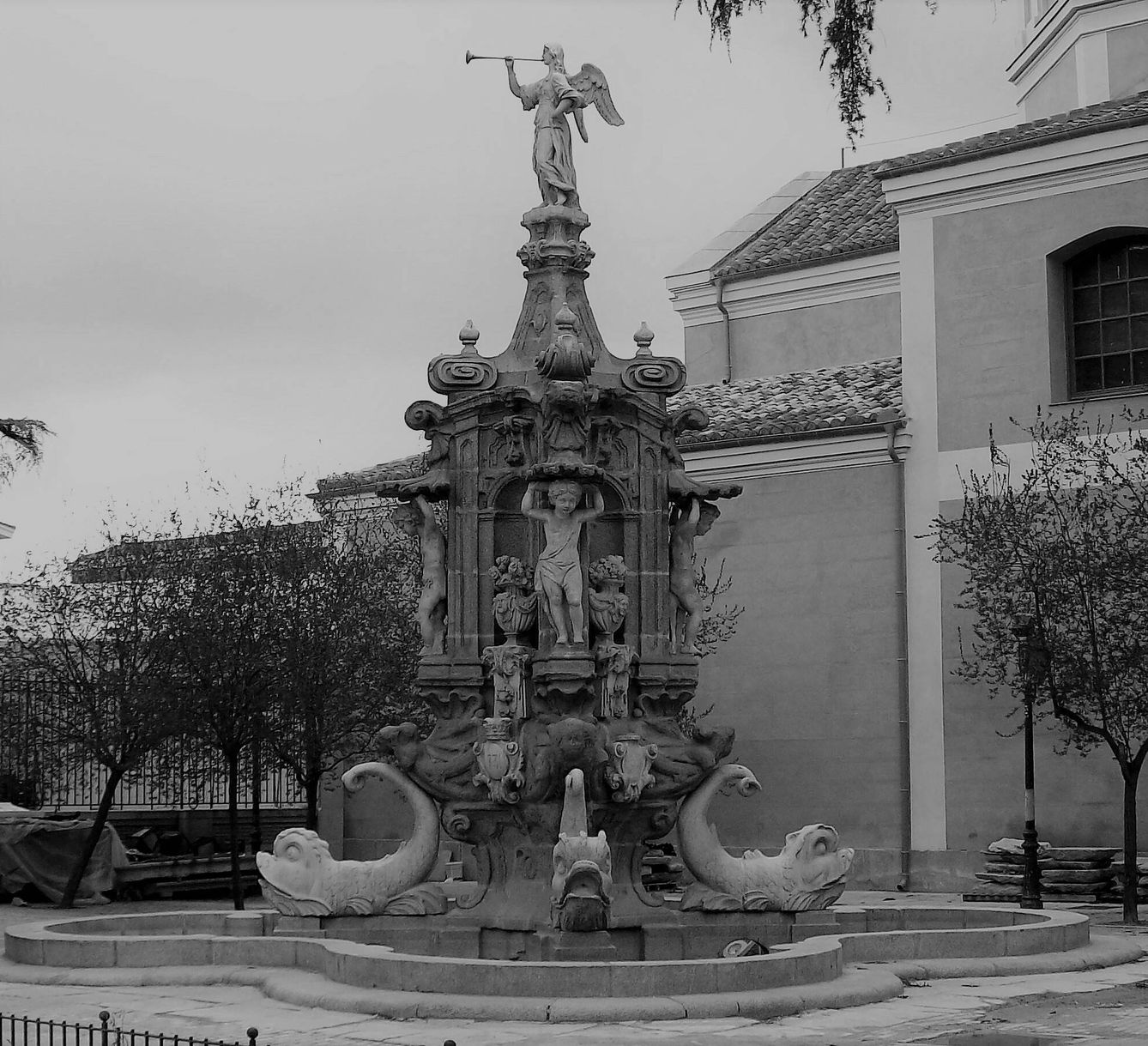 Fuente de la Fama. Pedro de Ribera y Juan Bautista. 1731