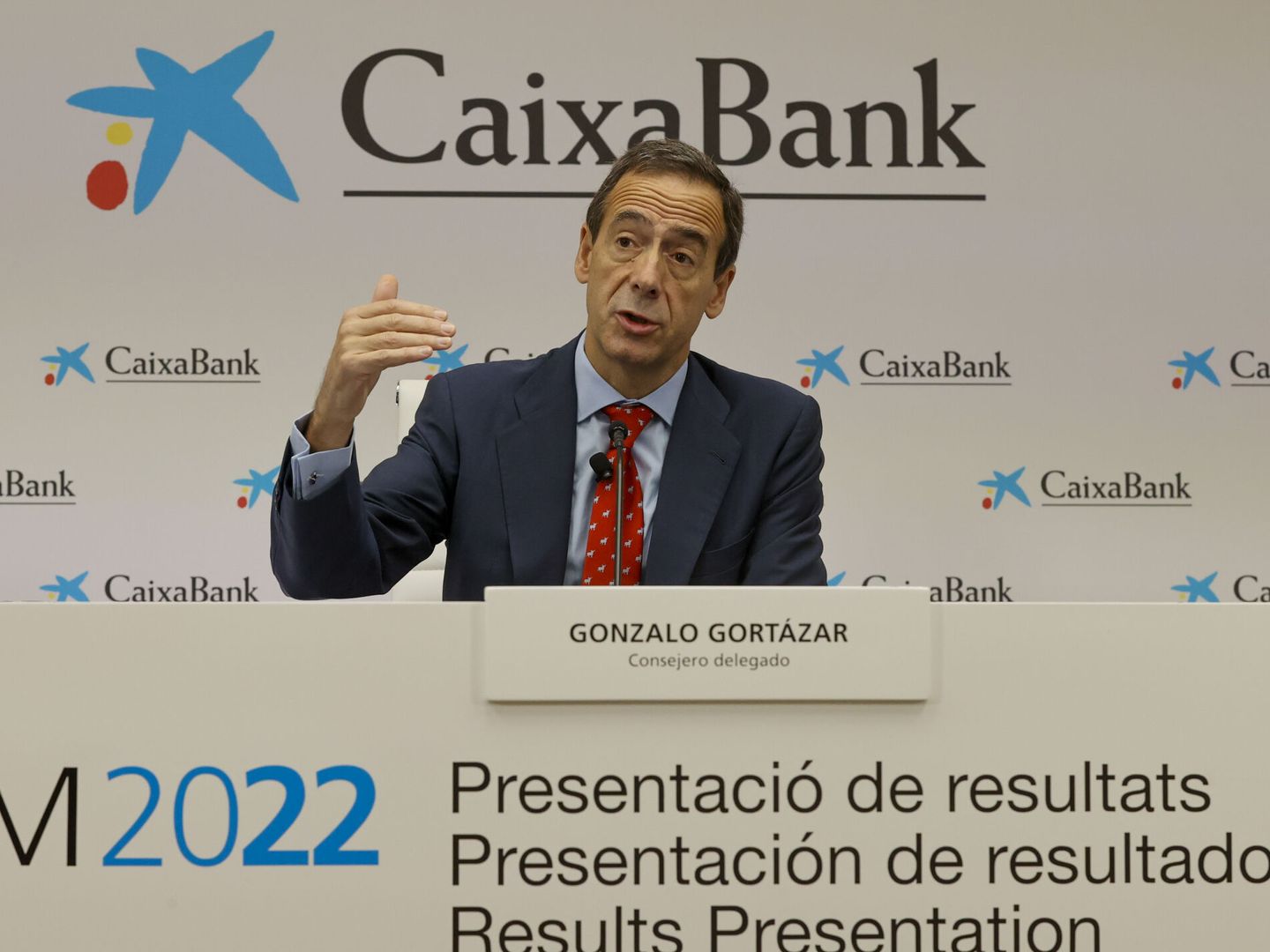 Gonzalo Gortázar, CEO de CaixaBank. (EFE)