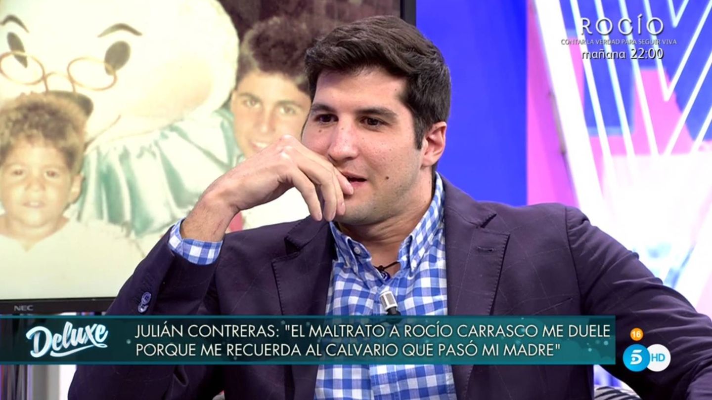 Julián Contreras, en 'Sábado Deluxe'. (Telecinco).
