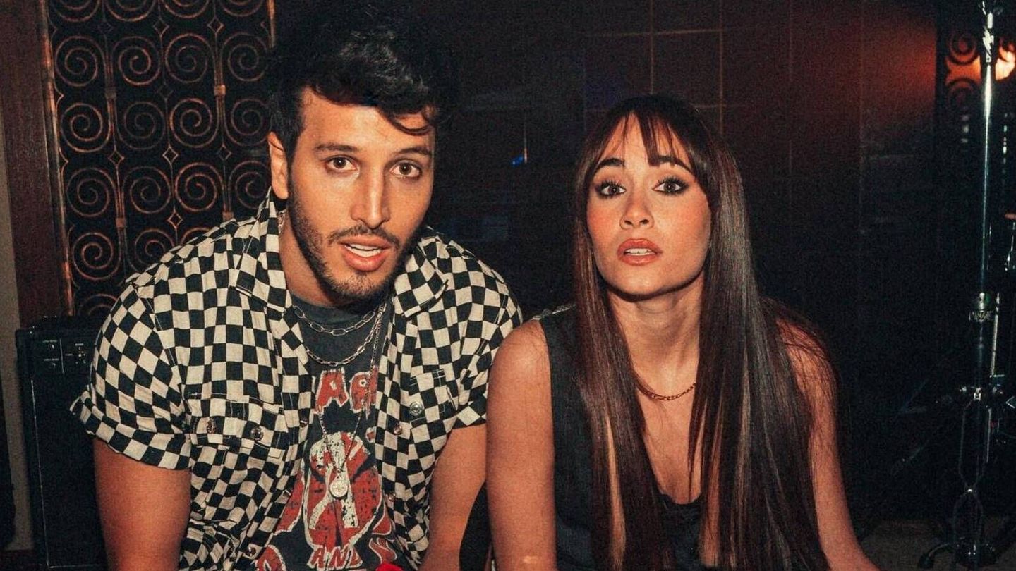 Sebastián Yatra y Aitana en una imagen de sus redes sociales. (Instagram/@sebastianyatra)