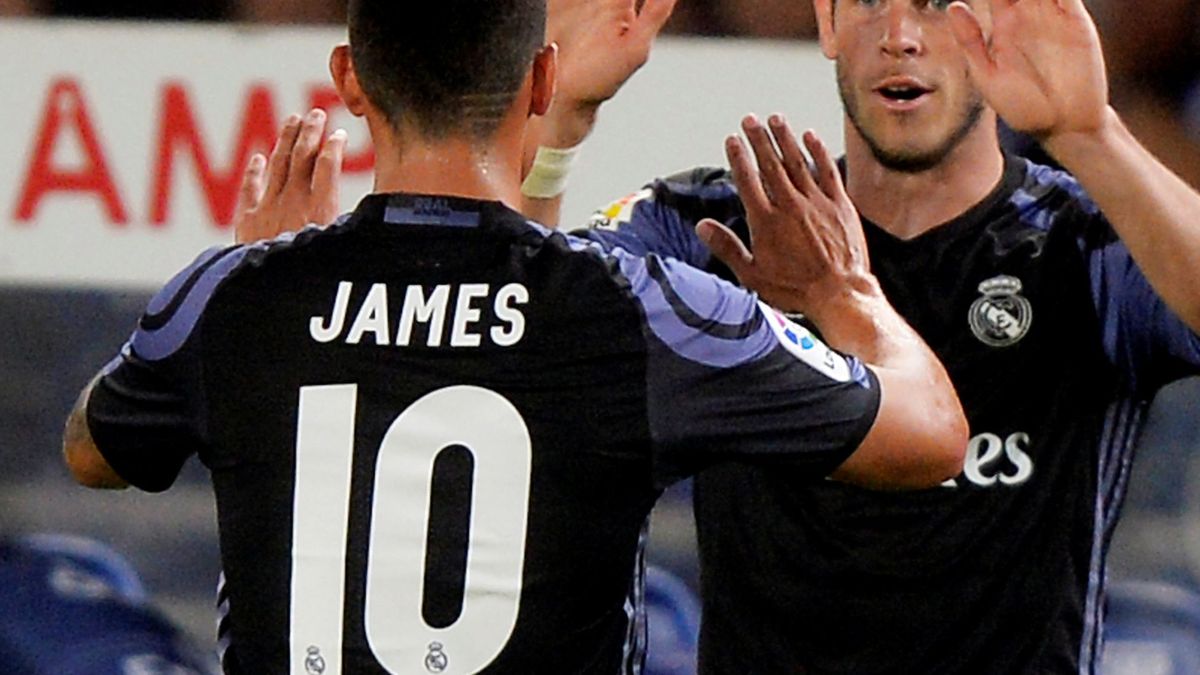 El problema del Real Madrid: evitar que James se junte con Bale en la pretemporada