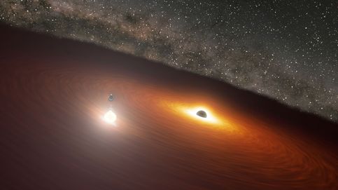 Así ha mostrado el CSIC la imagen del Sagitario A*, el agujero negro de la Vía Láctea 