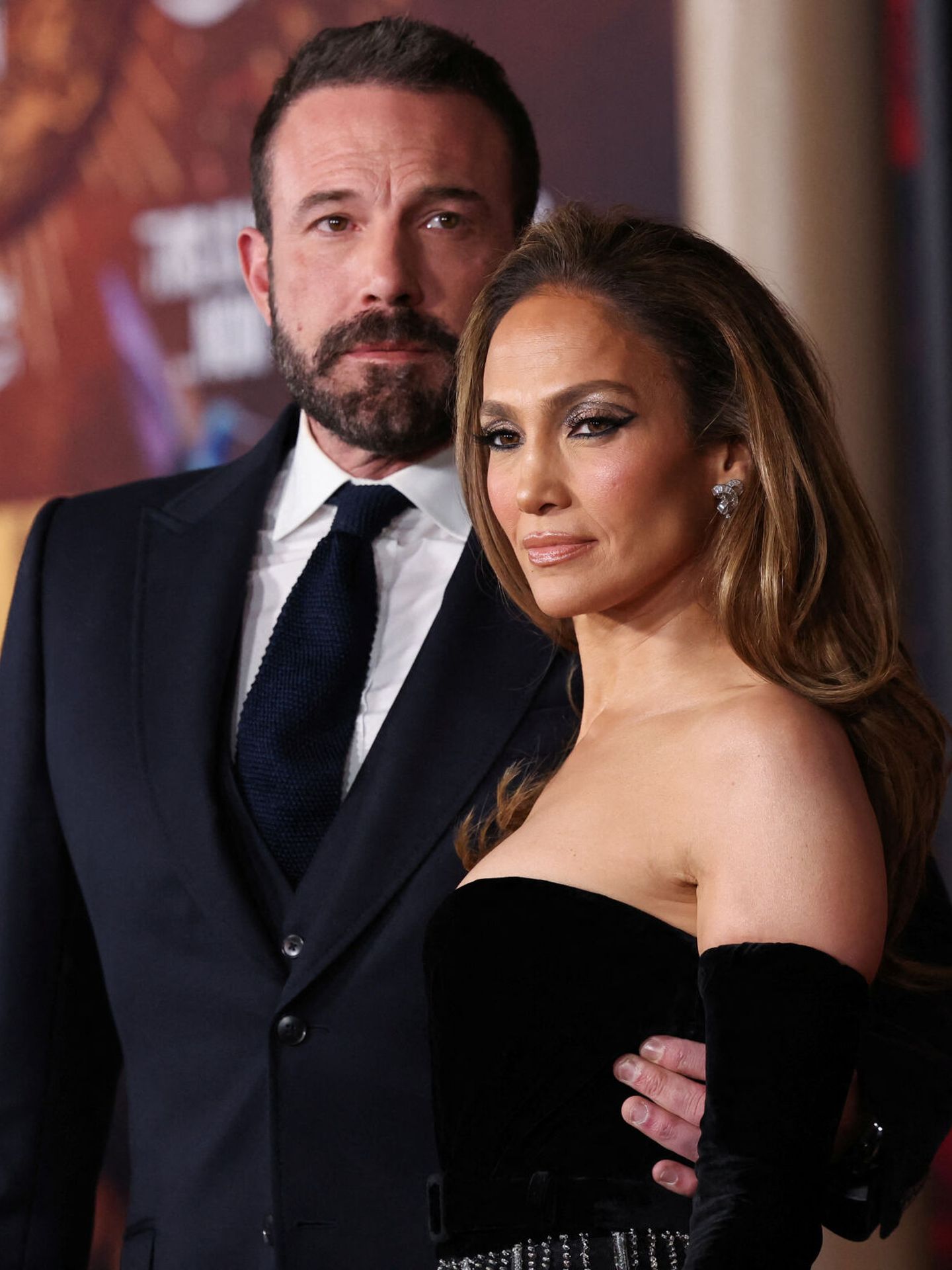 Ben Affleck y Jennifer Lopez. (Reuters/Mario Anzuoni)