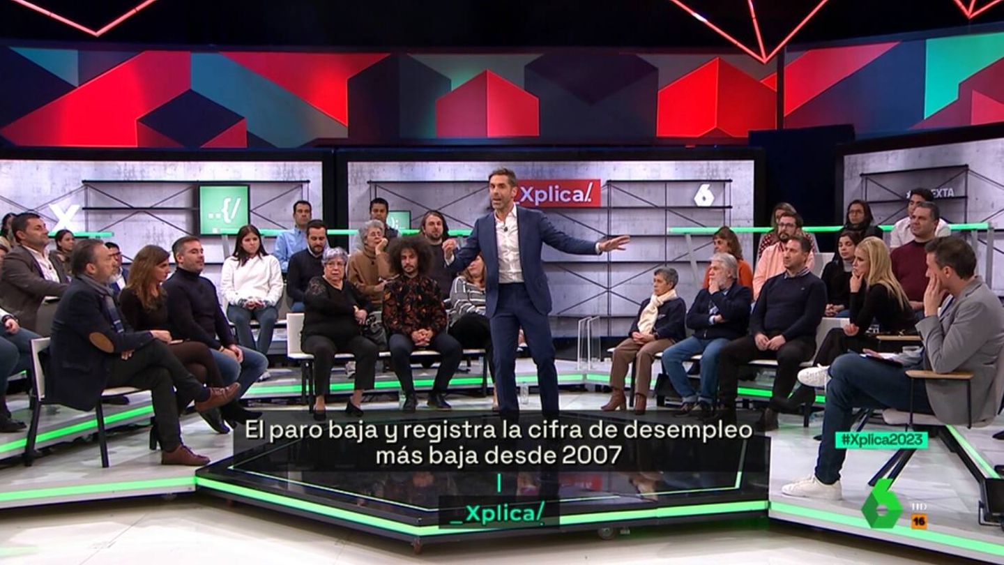 El presentador José Yélamo en 'La Sexta Xplica'. (Atresmedia)