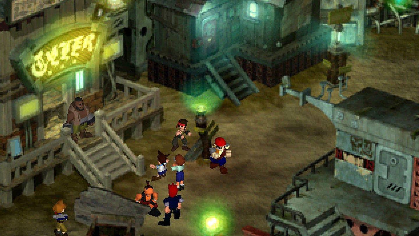 Captura de Final Fantasy VII. 