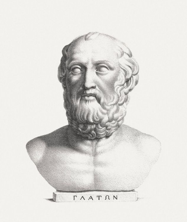 Litografía de Platón. (iStock)
