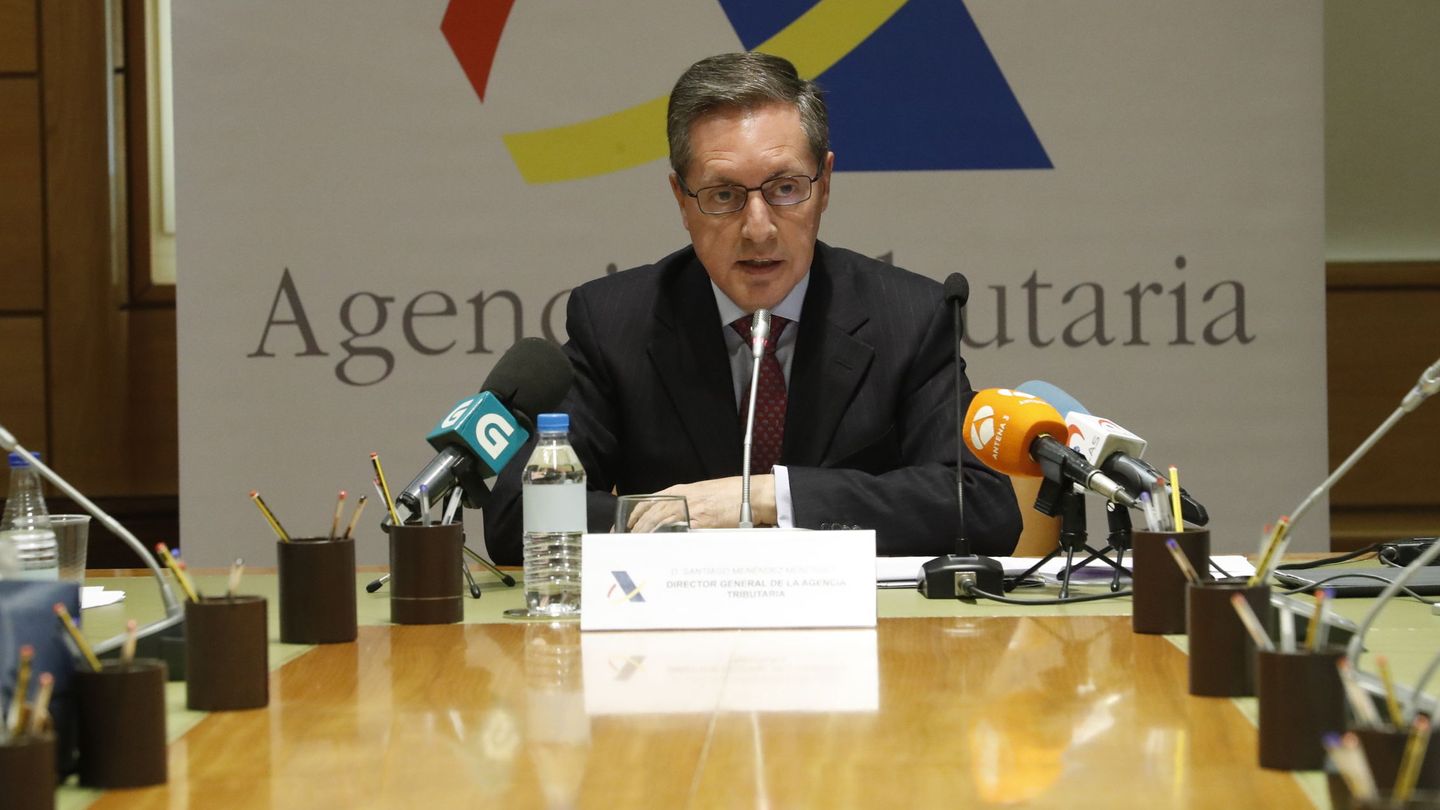 El director general de la Agencia Tributaria, Santiago Menéndez. (EFE)