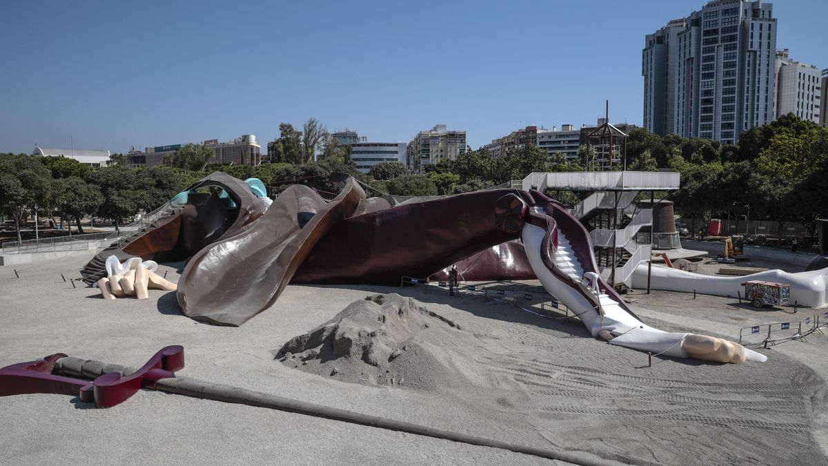 El Gulliver gigante de Valencia enciende el debate sobre el urbanismo para niños