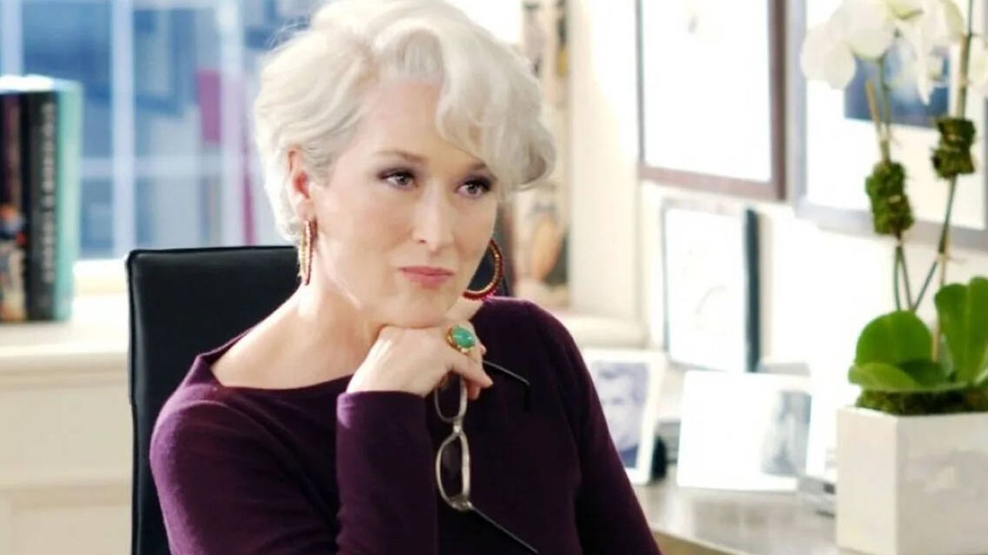 Meryl Streep en su papel de 'El diablo viste de Prada. (Cortesía)
