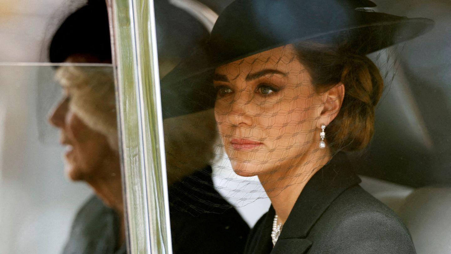 La princesa de Gales, tras el funeral de Isabel II, en septiembre de 2022. (Reuters)