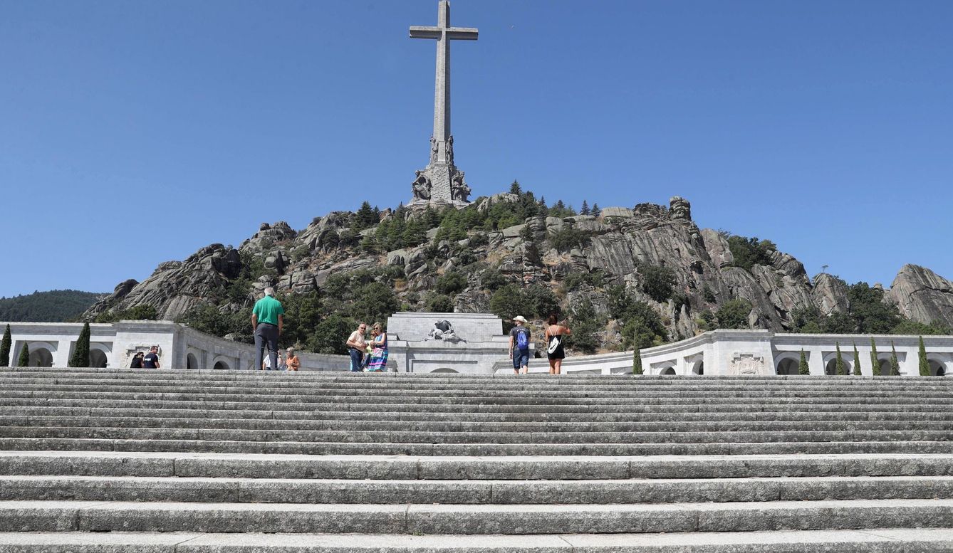 Vista general del monumento del Valle de los Caídos. (EFE)