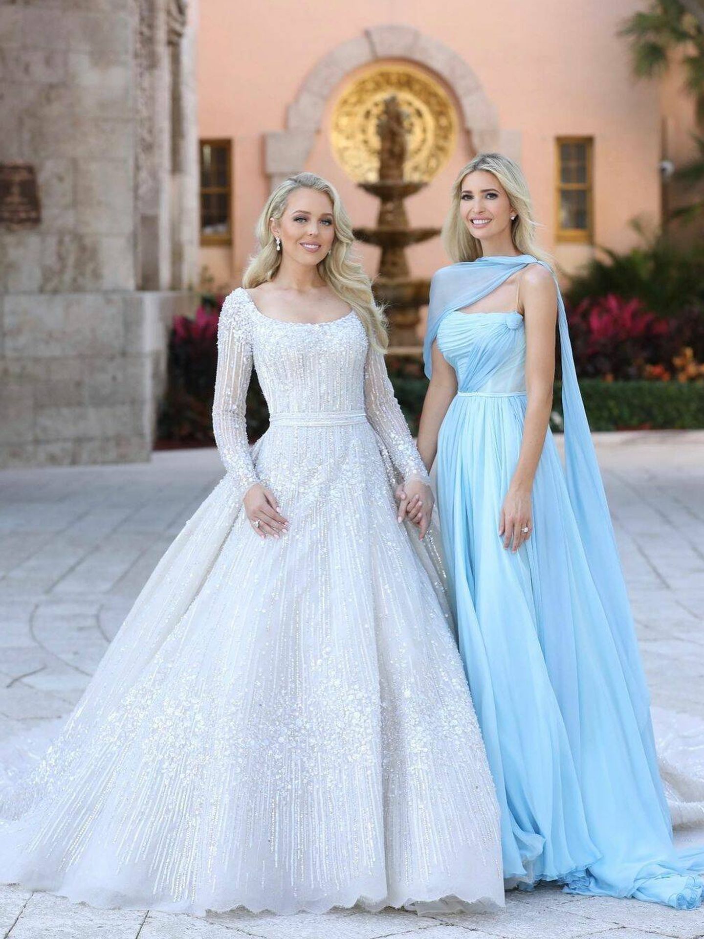 De los 3 vestidos de novia de Tiffany Trump al vestido de Ivanka inspirado  en Grace Kelly