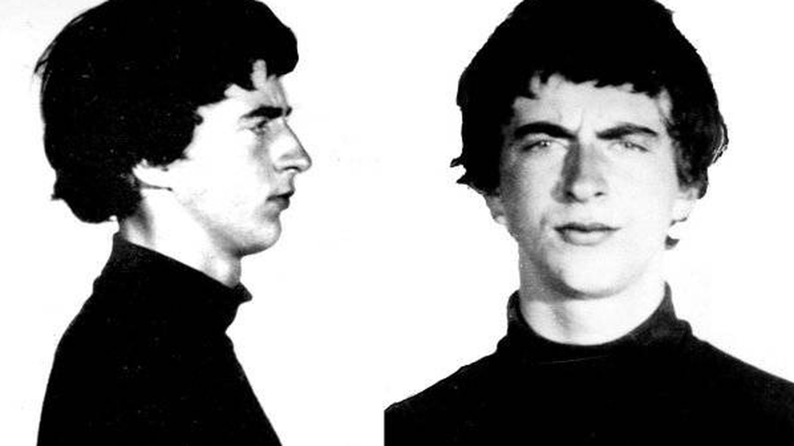 Foto: Ficha policial de Stuart Christie de 1964.