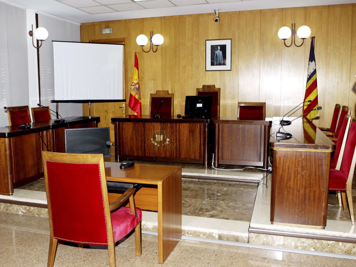 Foto: Imagen de una sala de los juzgados de Palma de Mallorca. (EFE/Montserrat T. Díez)
