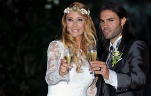 La 'boda pasarela' de Elisabeth Reyes y Sergio Sánchez