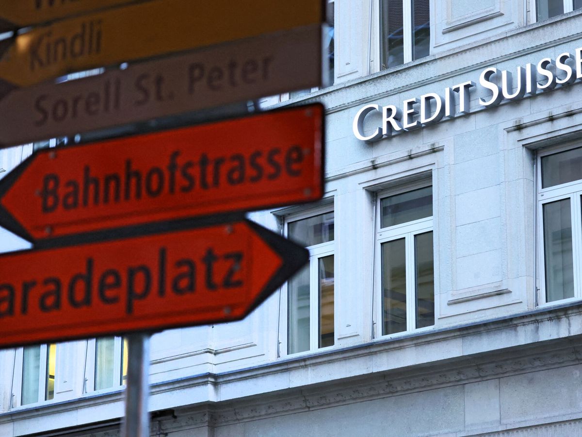 Foto: Oficina de Credit Suisse en Zúrich, Suiza. (Reuters/Denis Balibouse)