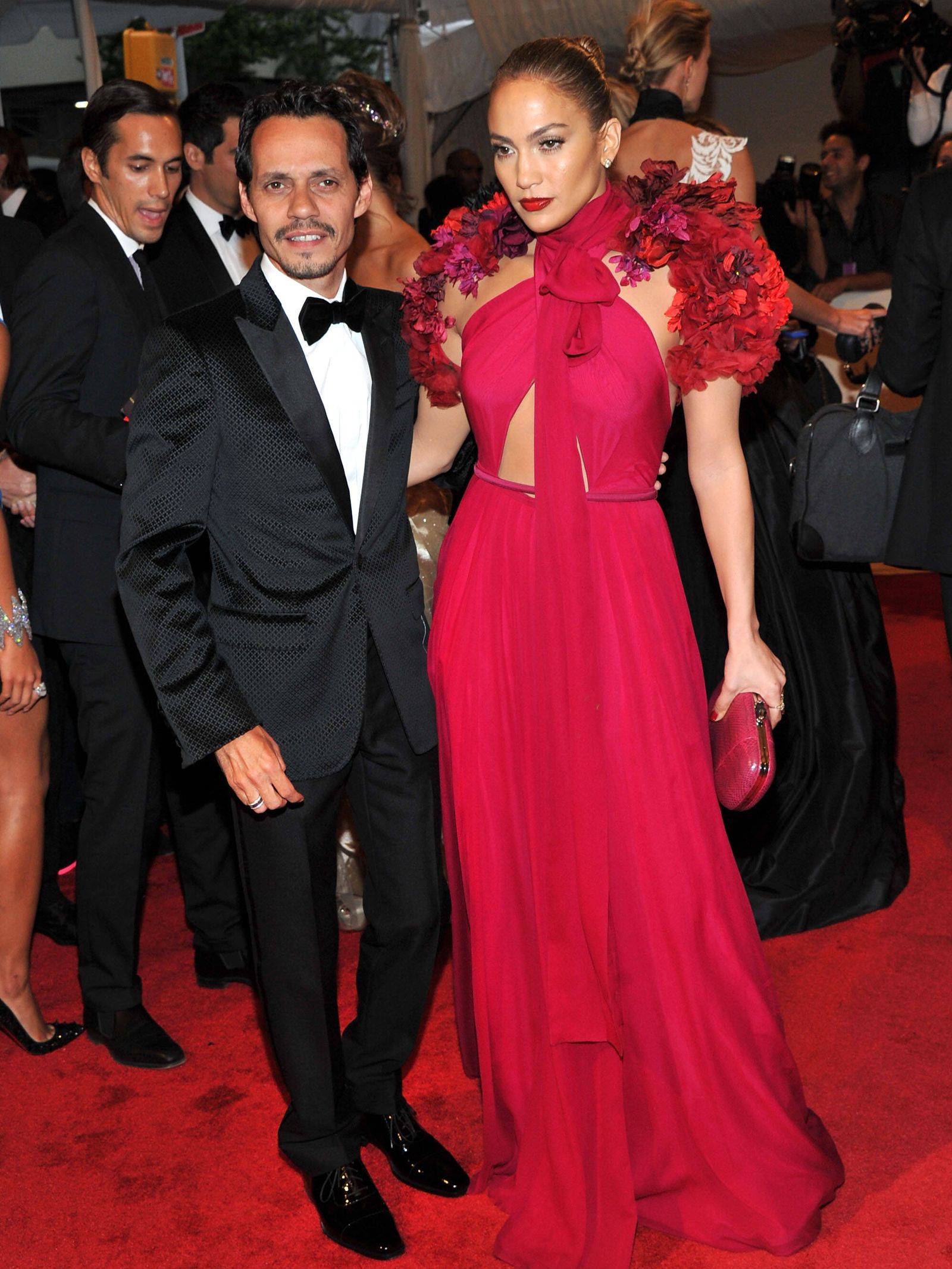 Marc Anthony y Jennifer Lopez en 2011. (Getty)