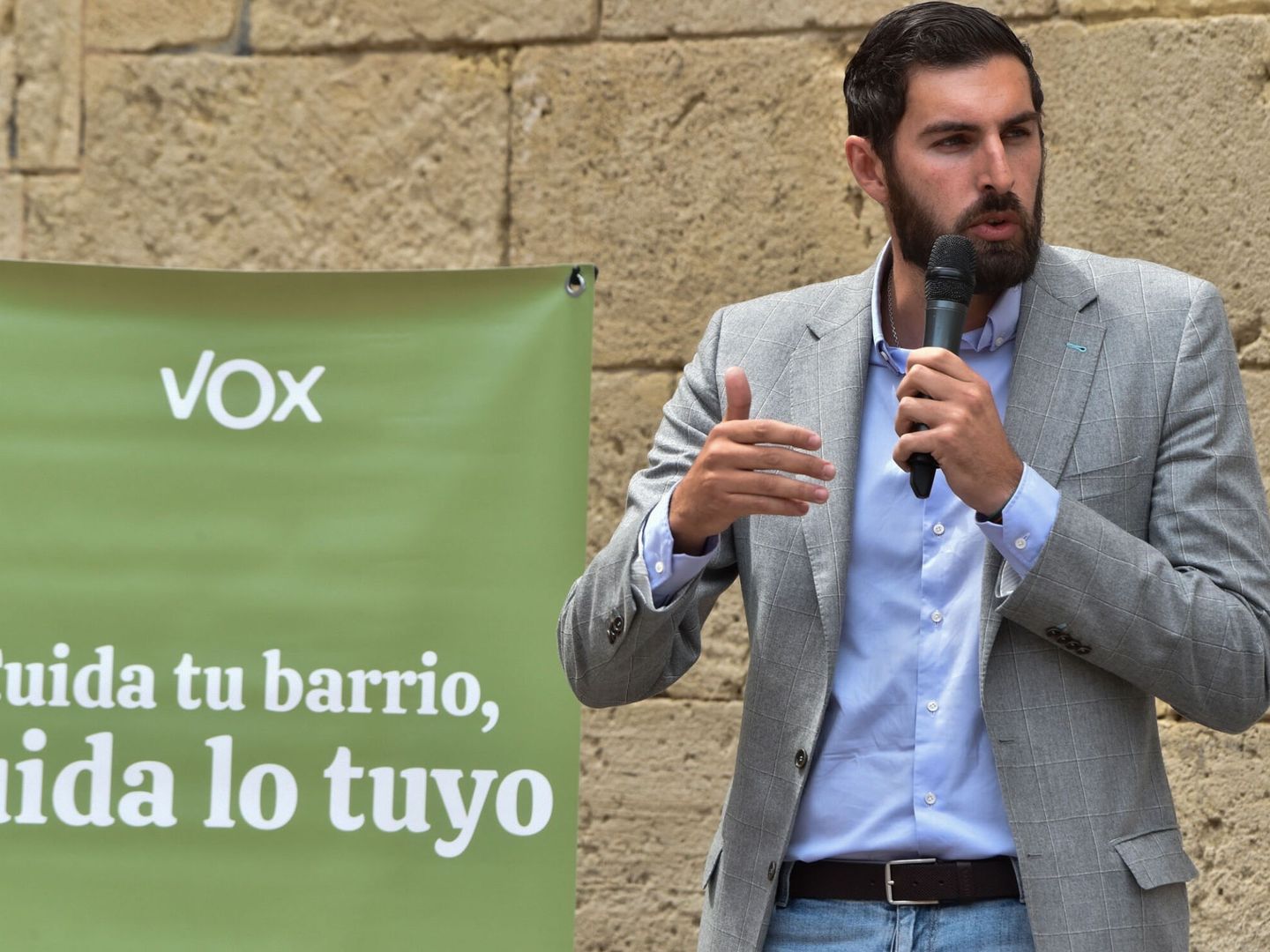 El candidato de Vox en la Región de Murcia, José Ángel Antelo. (EFE)