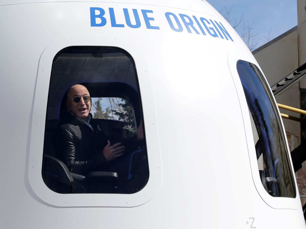 Foto: El fundador de Amazon, Jeff Bezos, viajará al espacio el 20 de julio (Reuters/Isaiah J. Downing)